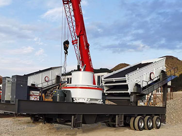 鄭州中意砂石生產(chǎn)線開(kāi)往四川助力砂石破碎