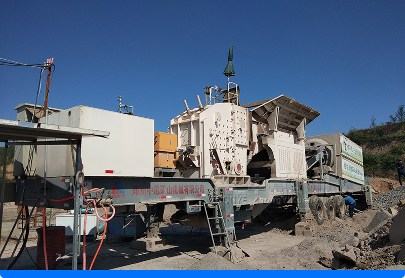 移動(dòng)式建筑垃圾破碎機(jī)