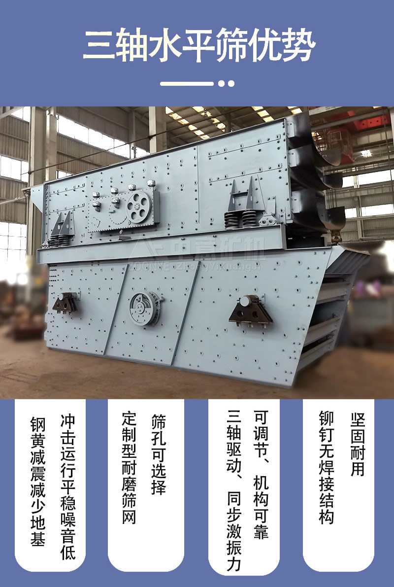三軸水平篩優(yōu)勢(shì)
