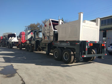 中意礦機(jī)YPC260移動(dòng)式建筑垃圾破碎站出征浙江麗水